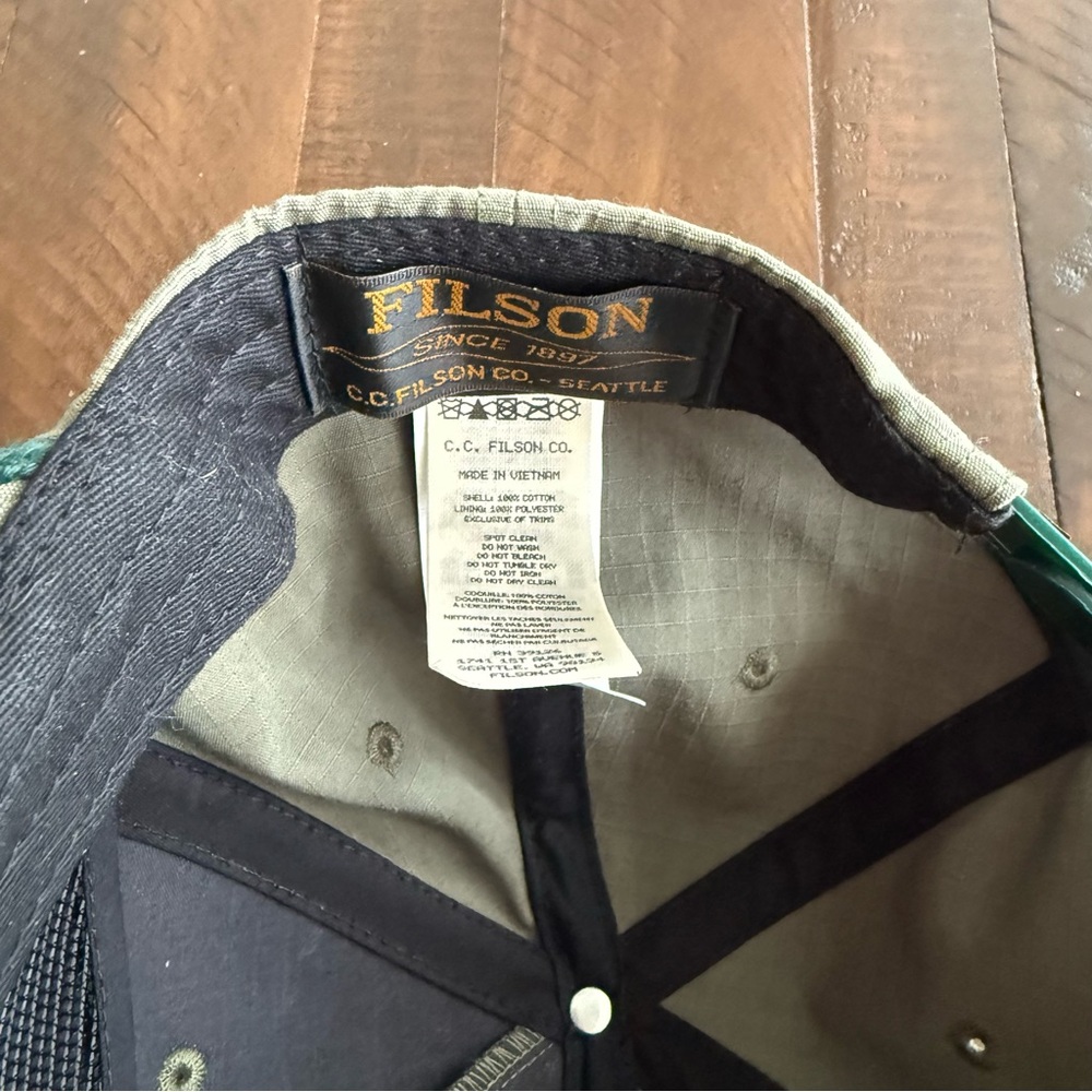 Filson Ripstop Snapback Rope Hat - Picture 4 of 6